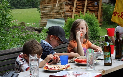 Jause mit heimischen Produkten Fischbacher